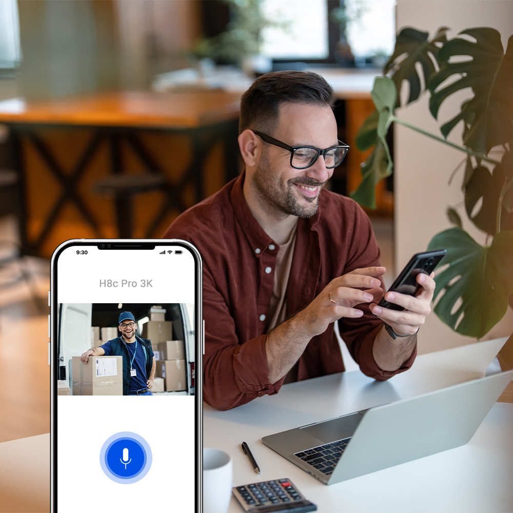 EZVIZ H8C PRO Kültéri Pan&Tilt Wifi kamera 3K 5MP - Image 3